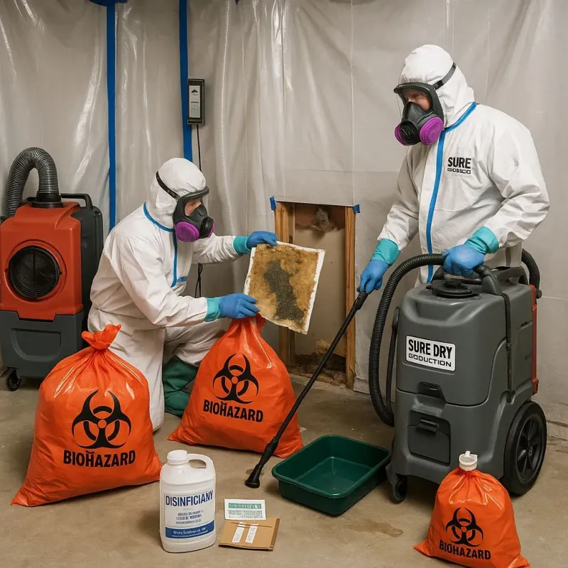 Contaminated Water Handling Protocols process in Fayette County, PA